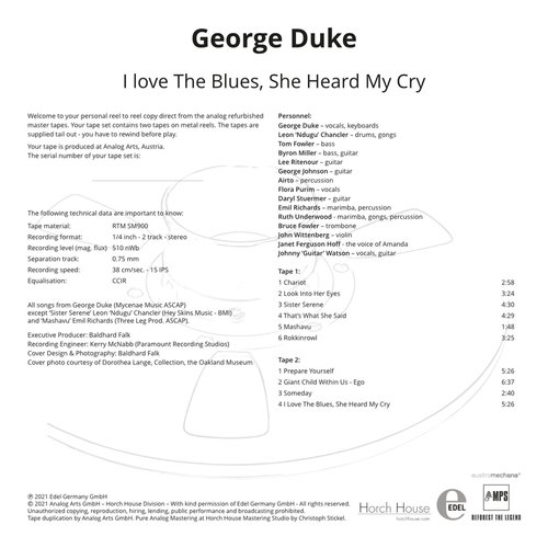 I Love The Blues - She Heard My Cry