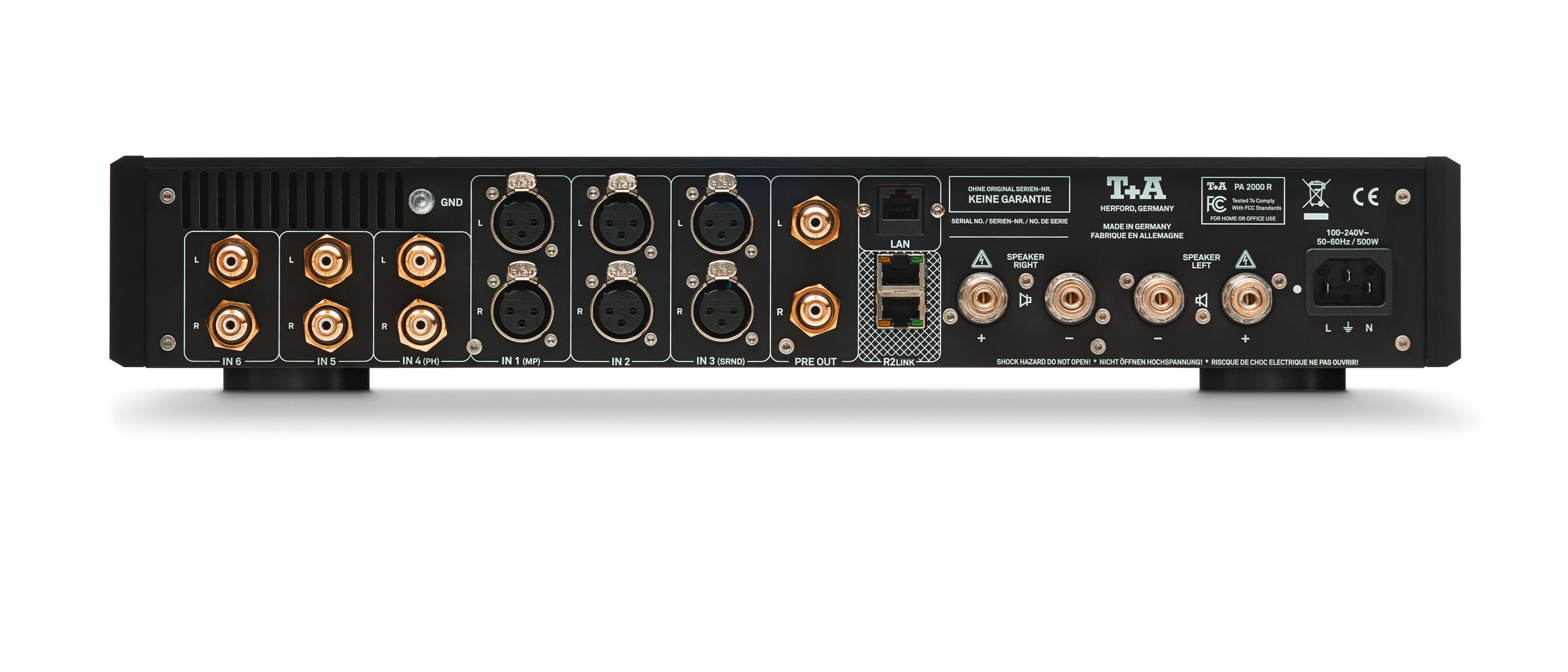 PA 2000 R - Amplificateur stéréo intégré