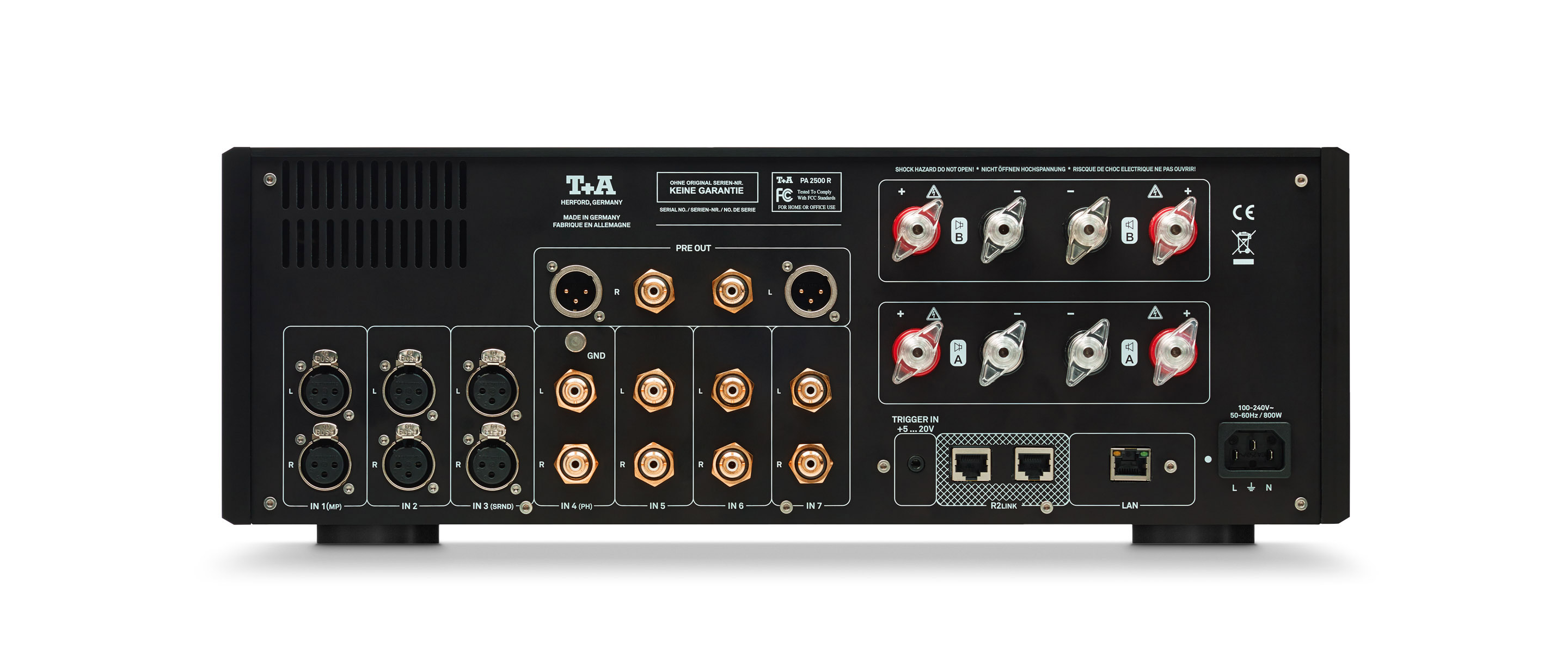 Amplificateur stéréo intégré PA 2500 R