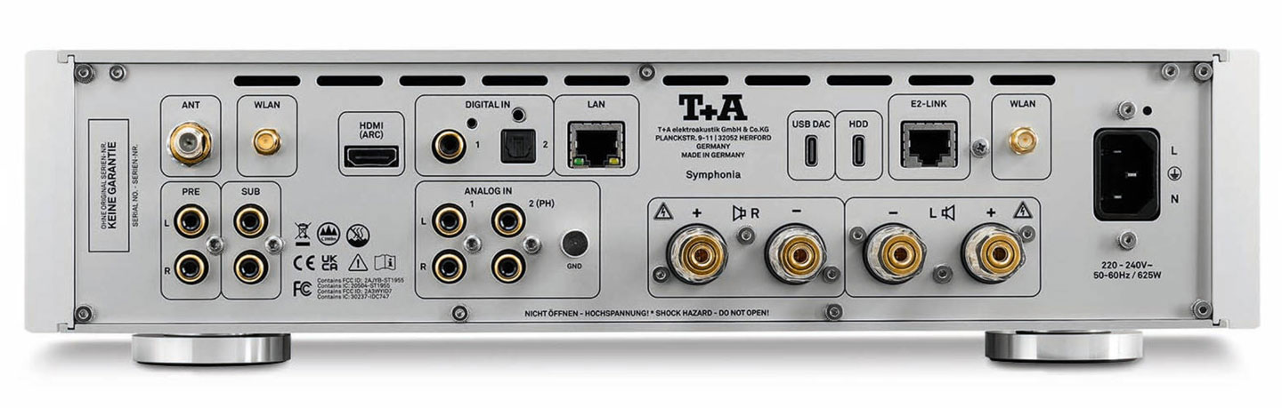 Symphonia - Amplificateur intégré de streaming
