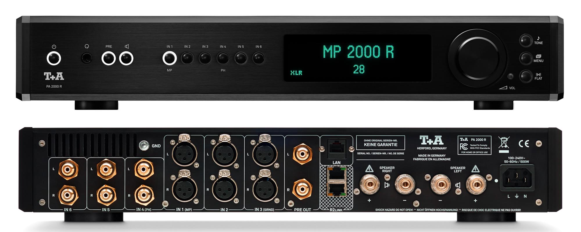 Amplificateur stéréo intégré PA 2000 R