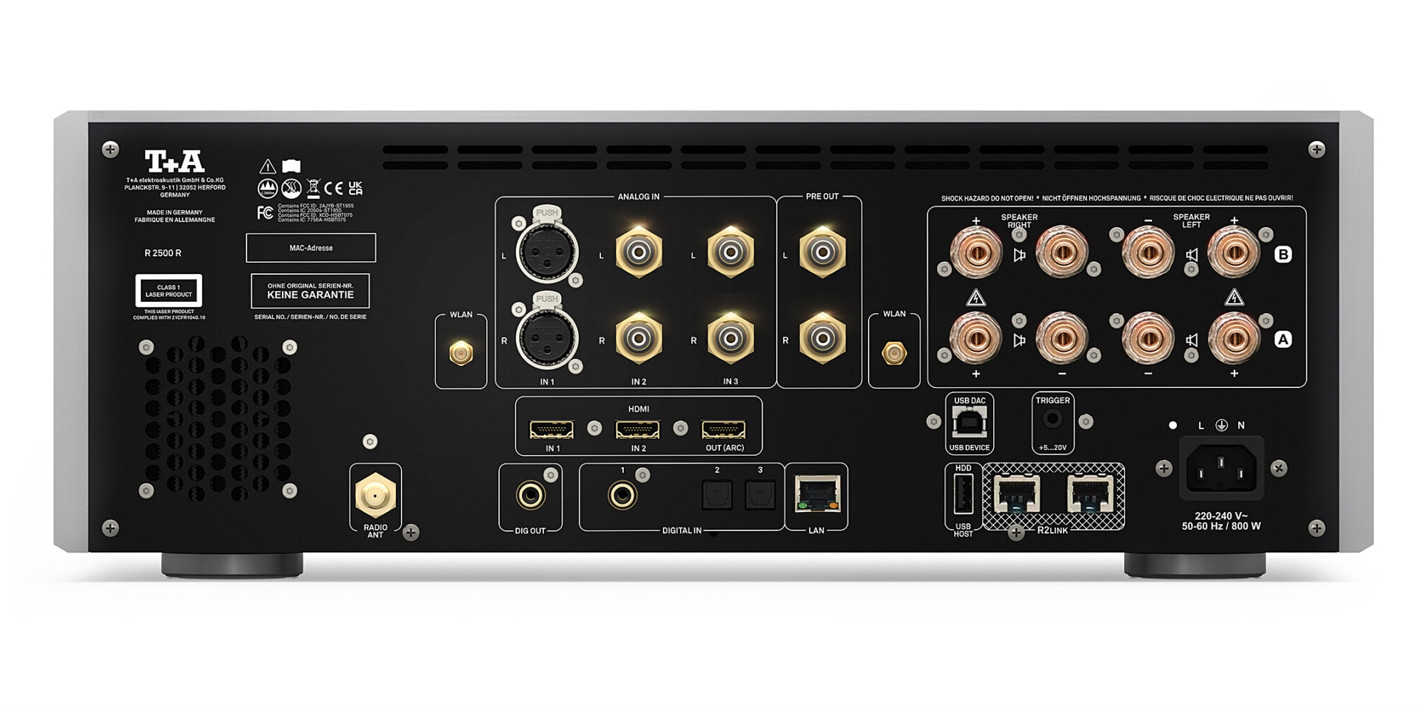 R 2500 R Récepteur Multi-sources