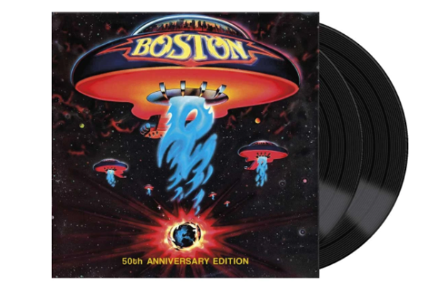 Boston (50th Anniversary Black Edition) + Bonus 45 RPM 12″