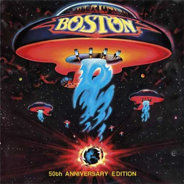 Boston (50th Anniversary Black Edition) + Bonus 45 RPM 12″