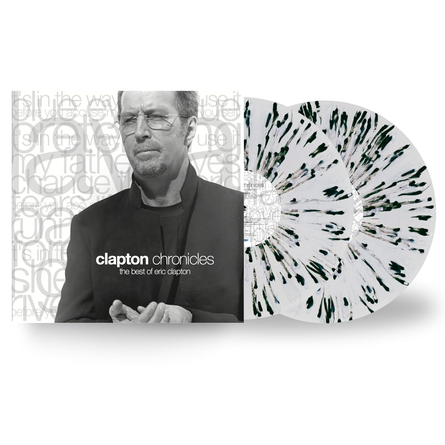 Clapton Chronicles : The Best of Eric Clapton (Limited Edition Black & White Splatter Vinyl)