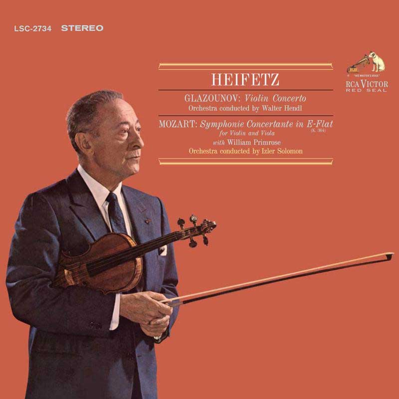 Glazounov : Violin Concerto / Mozart : Symphonie Concertante in E-Flat, K. 364