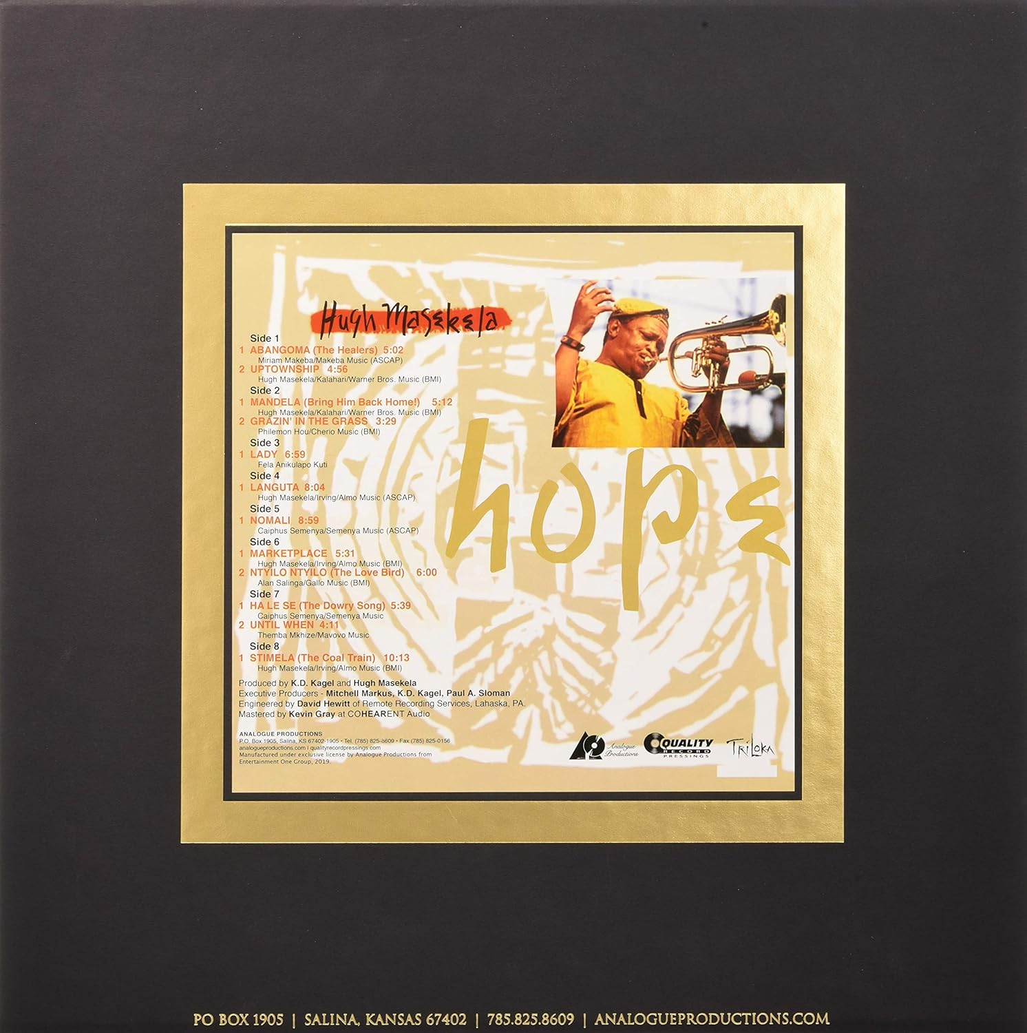 Hope - (Box Set 4 LP) 45 RPM