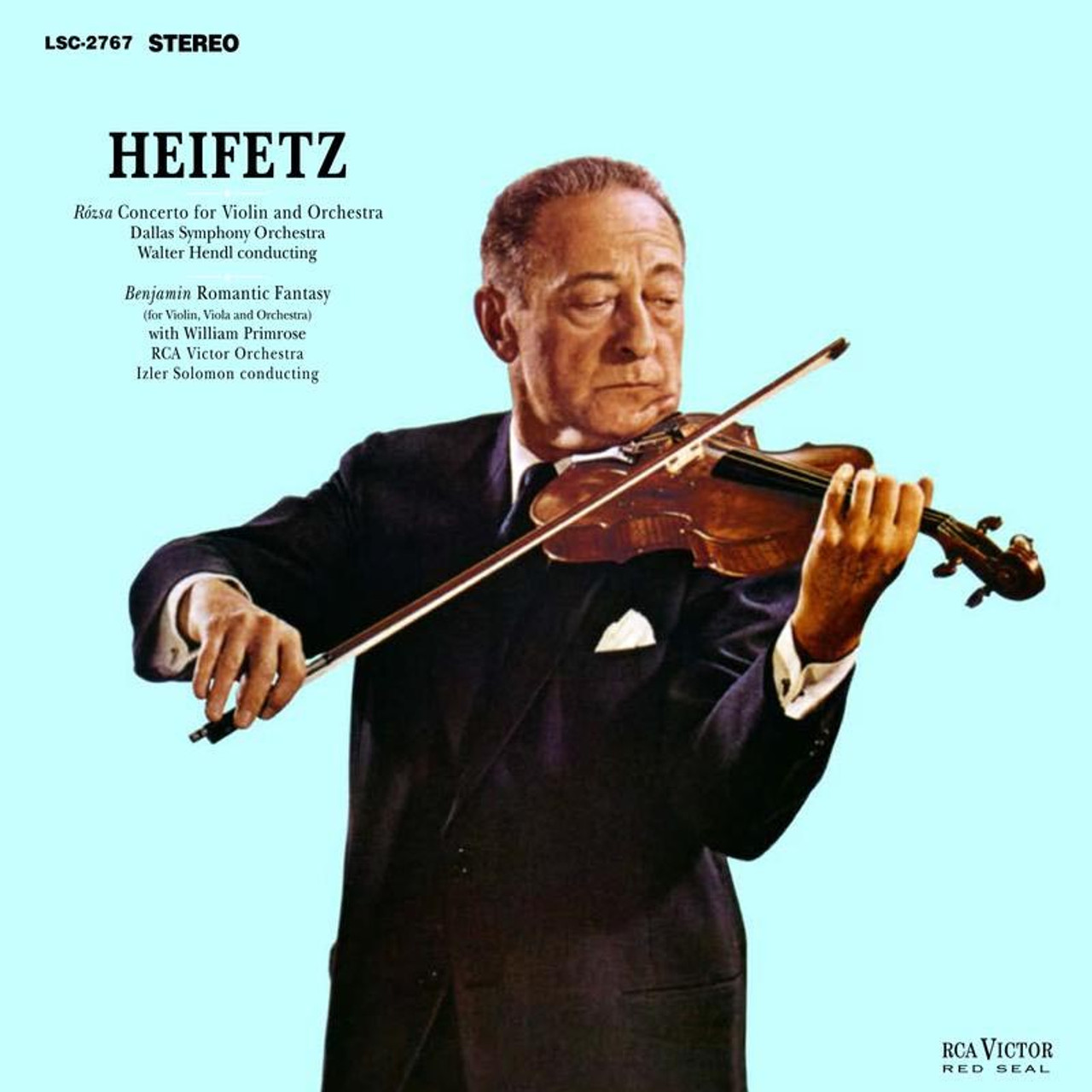 Rozsa : Violin Concerto / Benjamin : Romantic Fantasy