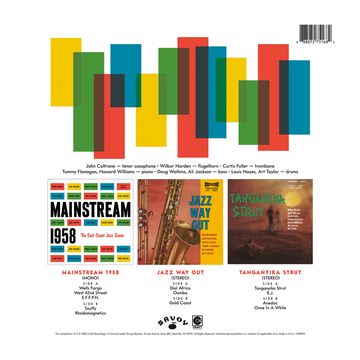 The Savoy Recordings - Box Set (3 LP)