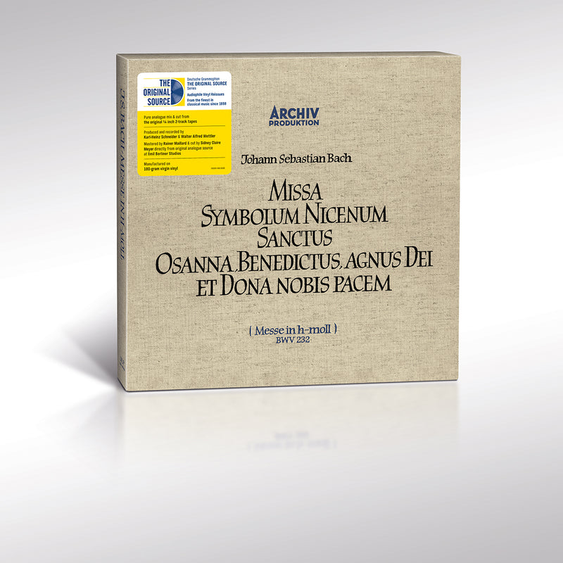Messe in h-moll BWV 232 - Box Set (3 LP) + booklet