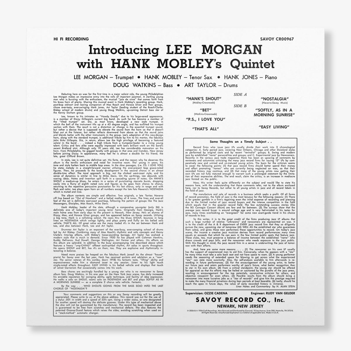 Introducing Lee Morgan
