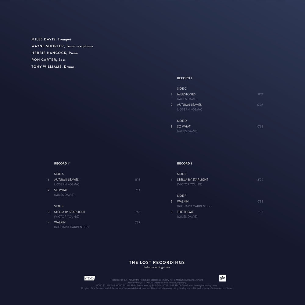 Live In Helsinki-Berlin 1964 (3 LP)