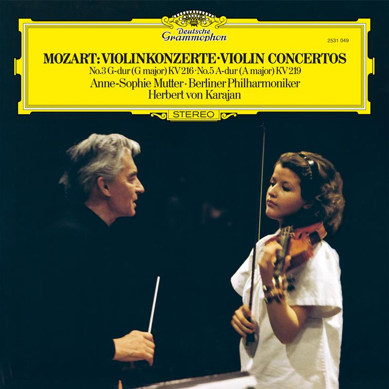 Mozart - Violin Concertos No. 3 G-dur (G major) KV216 – No. 5 A dur (A major) KV219