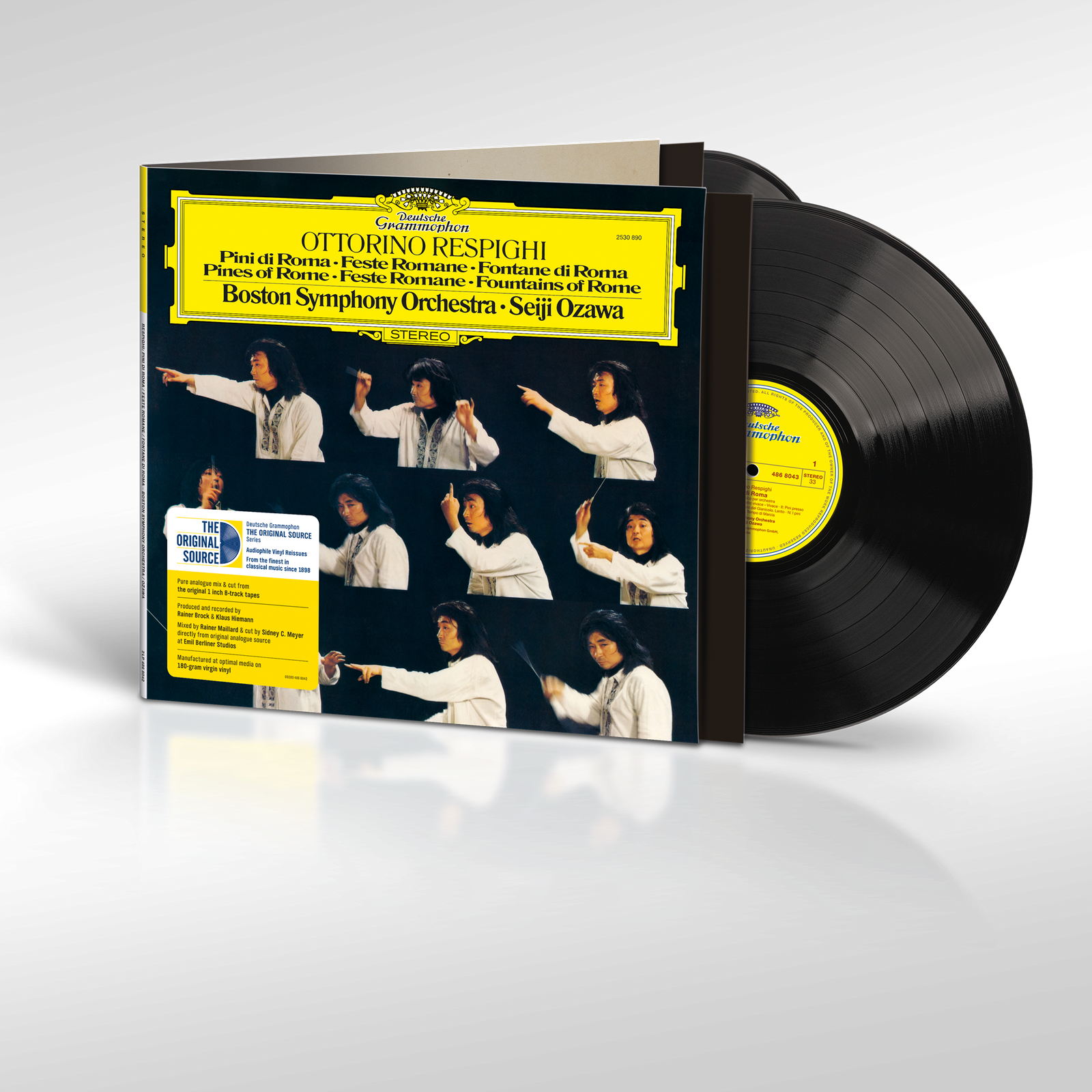 Ottorino Respighi : Pines of Rome, Roman Festivals, Fountains of Rome