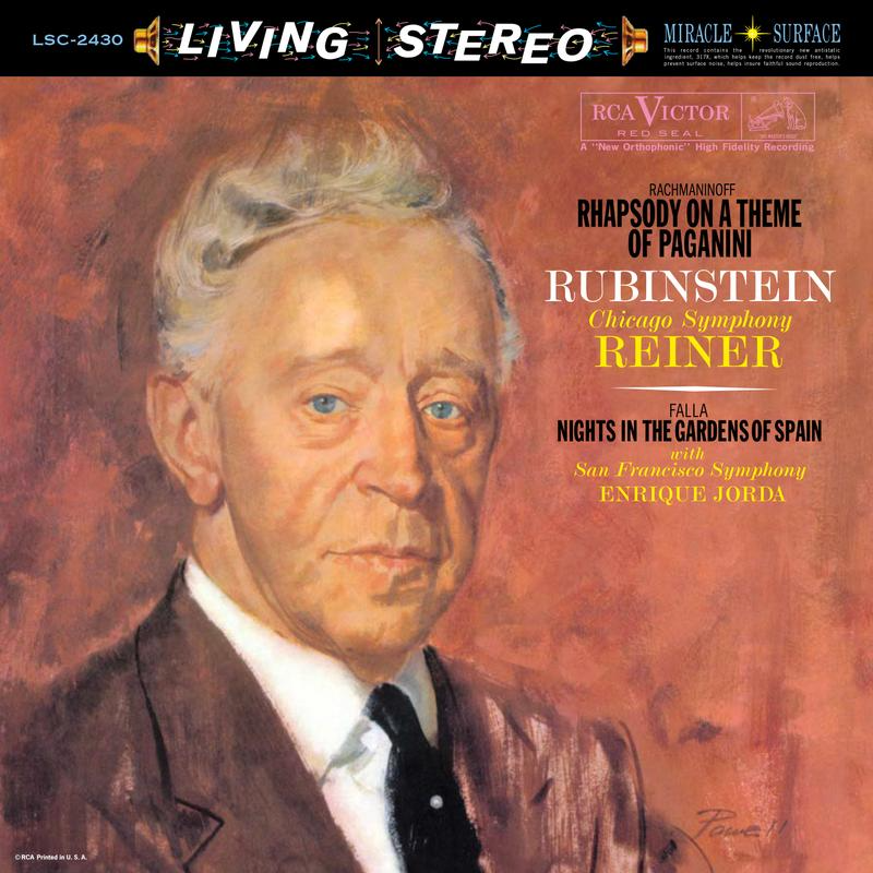 Sergei Rachmaninoff : Rhapsody on a Theme of Paganini - (2 LP) 45 RPM