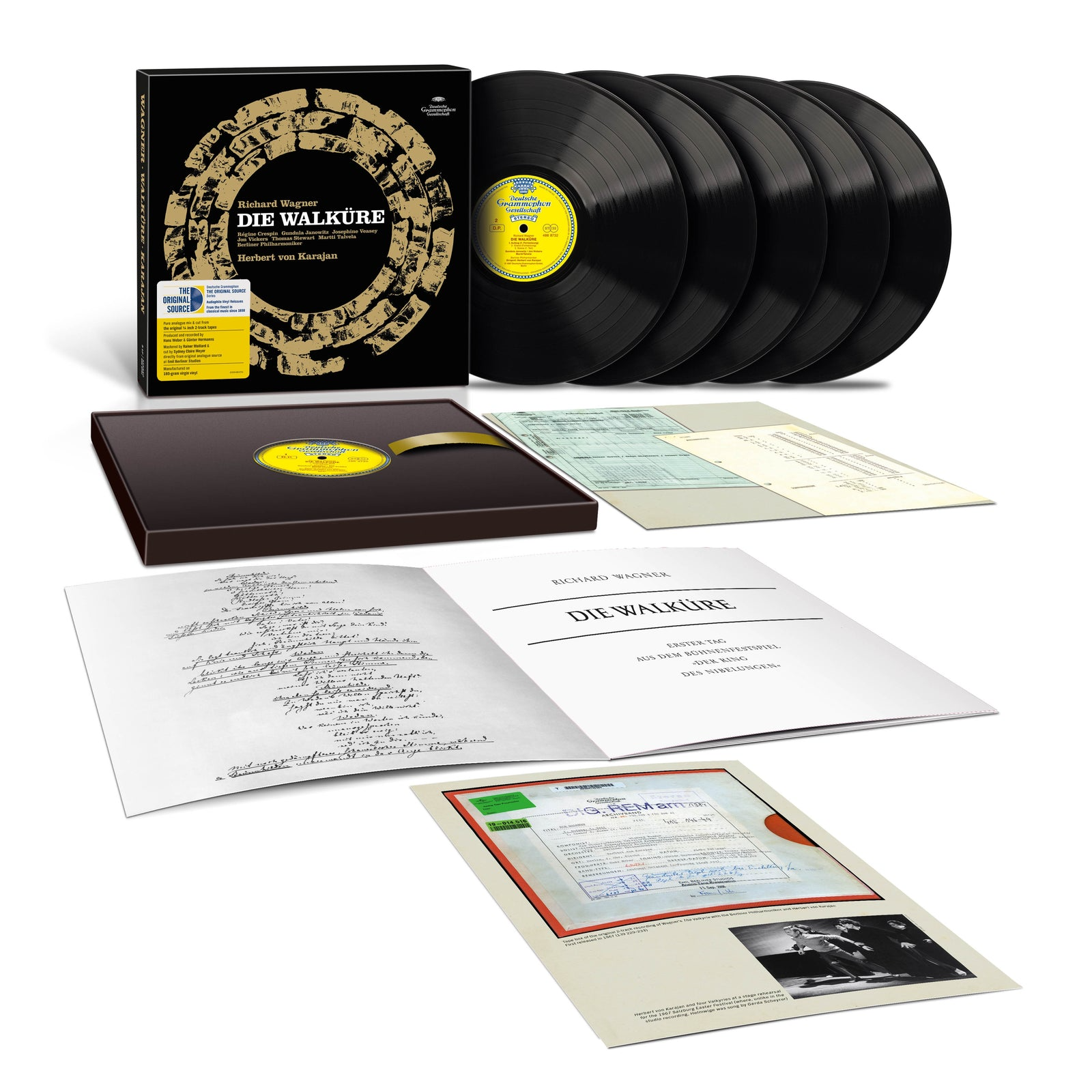 Richard Wagner - Die Walkure (Box Set 5 LP) Numbered Limited Edition