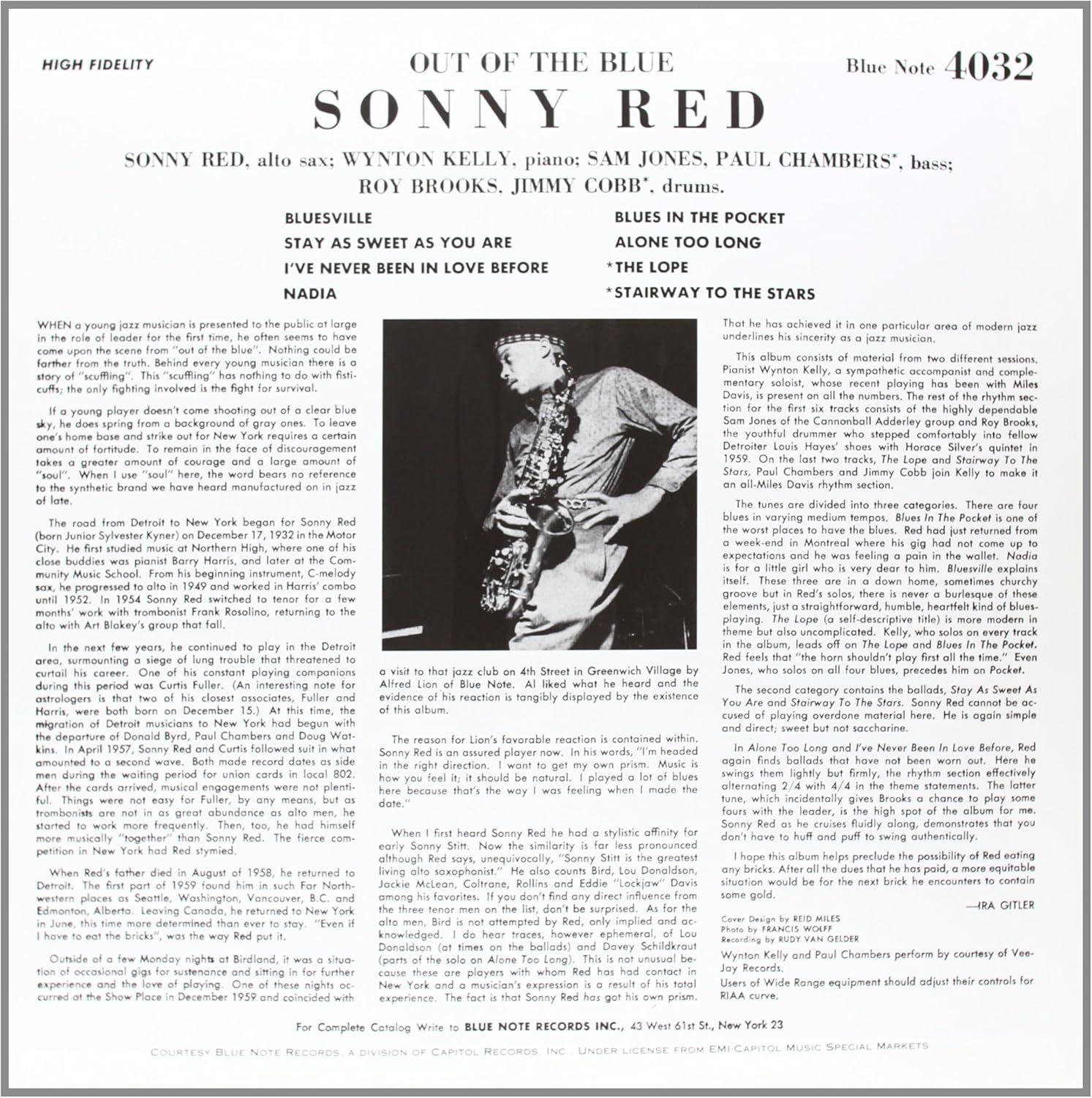 Out of the Blue (Mono)