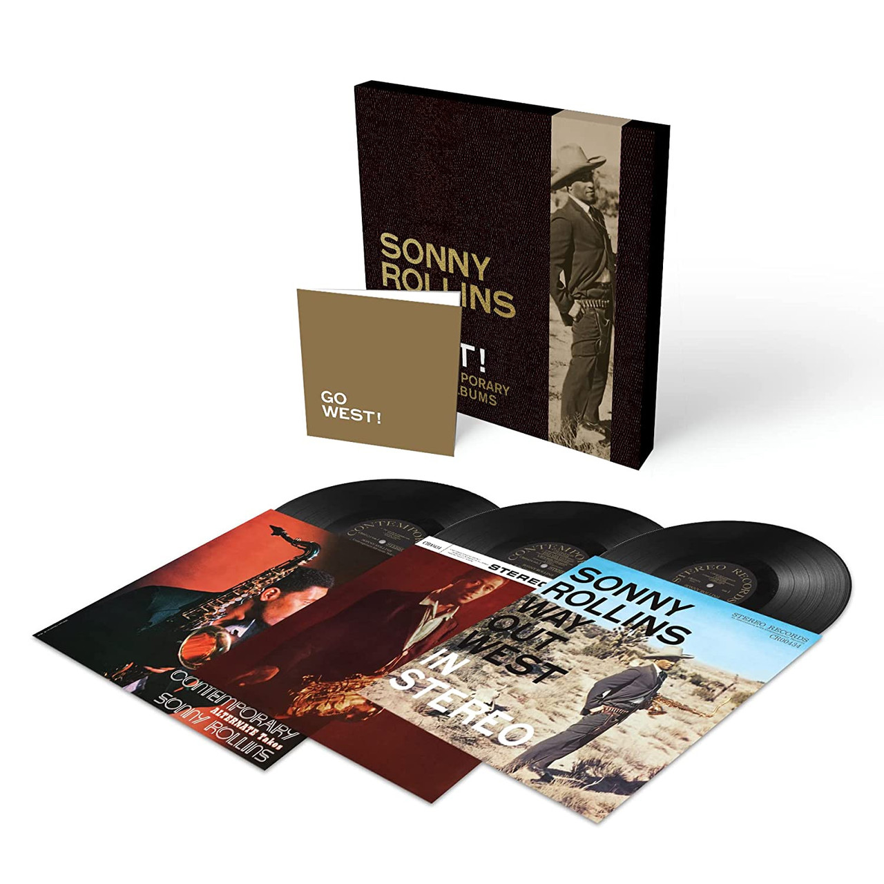 Go West ! - The Contemporary Records Albums - Box Set (3 LP)