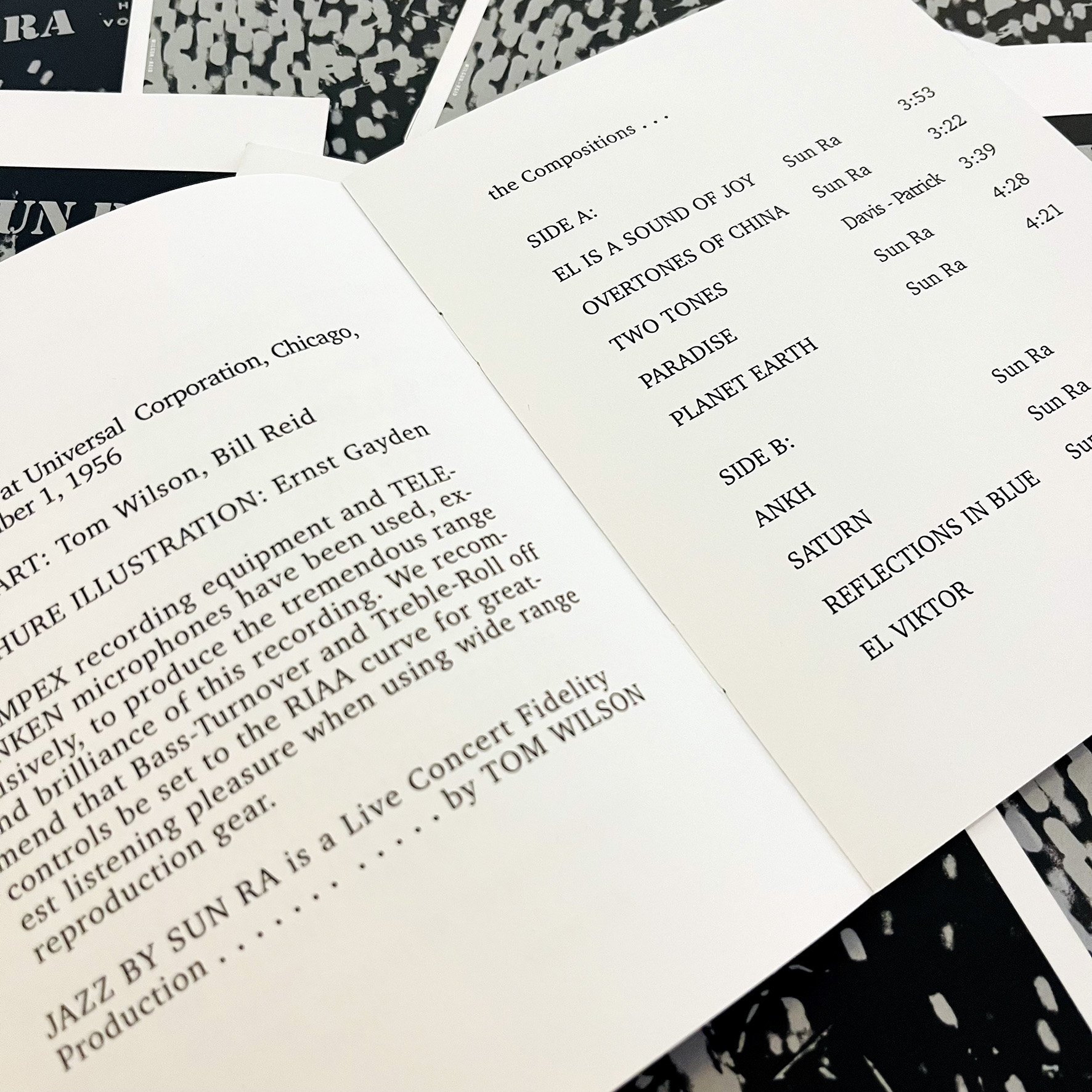 Jazz by Sun Ra, Vol 2. + (16 page booklet)