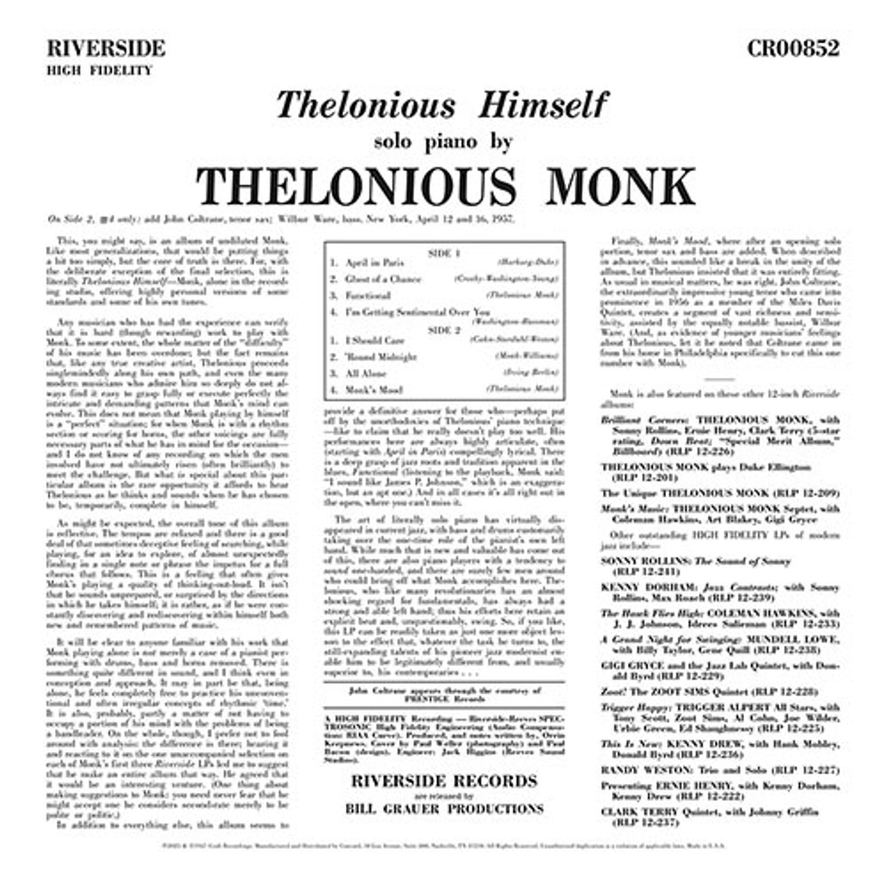 Thelonious Himself
