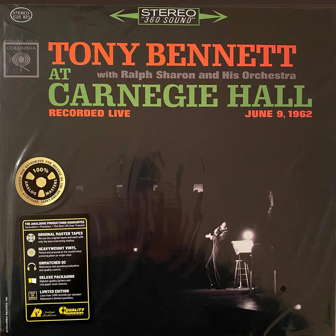 Tony Bennett At Carnegie Hall