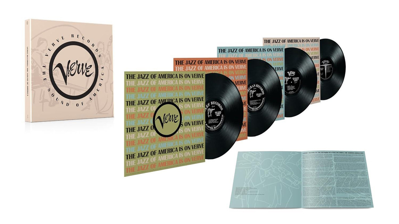Verve Records - The Sound Of America  (Box Set 4 LP)